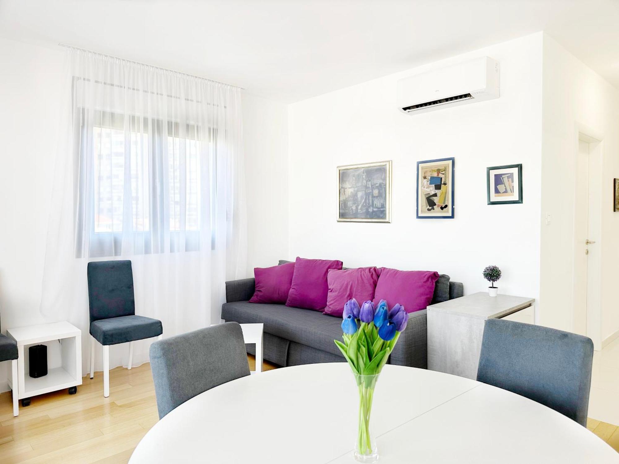 S'Akvarel 4 - Private Garage Apartment Split Ngoại thất bức ảnh
