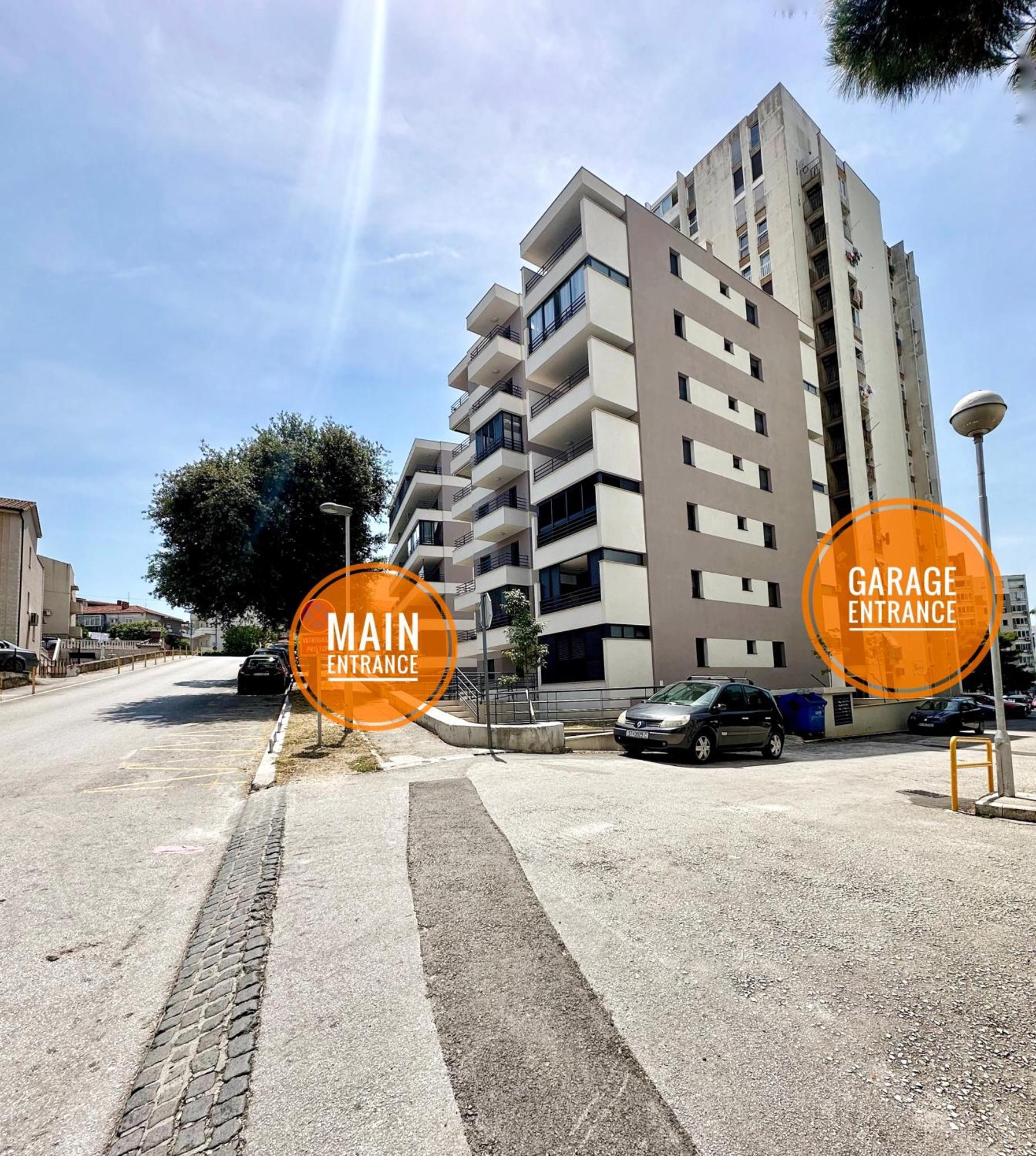 S'Akvarel 4 - Private Garage Apartment Split Ngoại thất bức ảnh